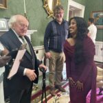 Millions Inspired: Somali Star Najma Nashad Performs at Áras an Uachtaráin A Historic Performance That Echoed Across the Horn of Africa and Ireland